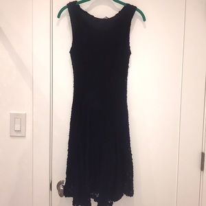 Black lace dress